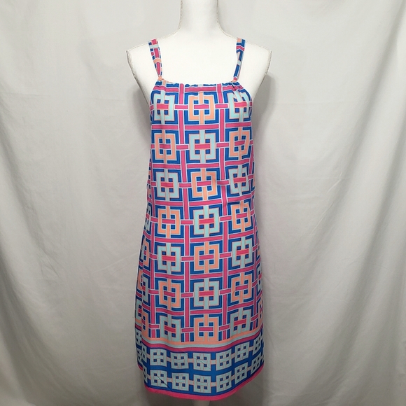 Crown & Ivy Geometric Design Dress Sz XS EUC - Picture 3 of 8